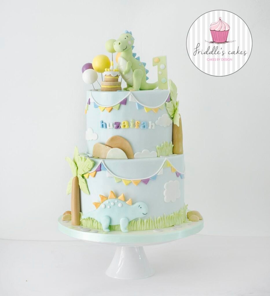 Dinosaur cake33 2024 - Friddle's Cakes